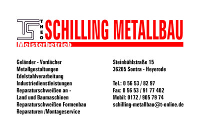 Vorschaubild Schilling Metallbau