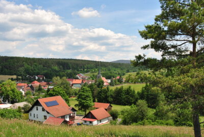 Blick auf Wiedersbach