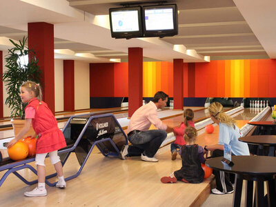 Bowlingbahn im Bio-Seehotel Zeulenroda