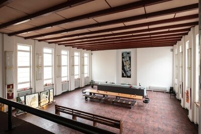 sanierter Saal der ehemaligen Neuapostolischen Kirche I Foto: Jens Wegner