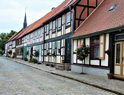 Vorschaubild Historischer Altstadtkern „Pottkuchen“ mit altmarktypischen Fachwerkhäusern
