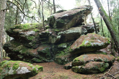 Vorschaubild Naturdenkmal Wagschalenfels