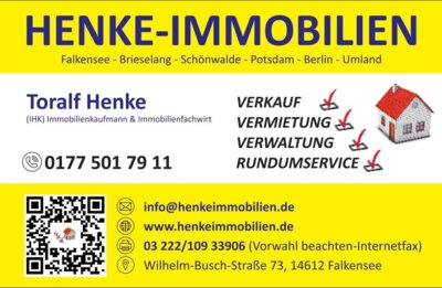 Vorschaubild HENKE-IMMOBILIEN | Makler, Verkauf und Vermietung