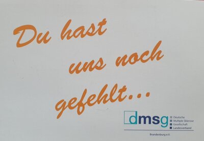 Vorschaubild DMSG-Selbsthilfegrupppe Falkensee f&uuml;r Betroffene, Angeh&ouml;rige und Interessierte