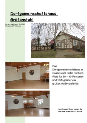 Bild von Dorfgemeinschaftshaus Gräfenstuhl