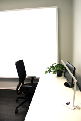 Arbeitsplatz im Co-Working-Space Smart Offices Querfurt