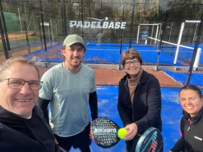 Unser Trainingsteam Freilassing: Christian, Franco, Ingrid Celina