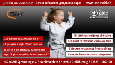 Vorschaubild Judo im Schradenland - KSC ASAHI Spremberg e. V./Außenstelle Großthiemig