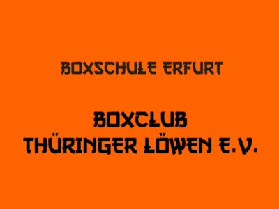 Vorschaubild Boxclub „Thüringer Löwen“ Erfurt
