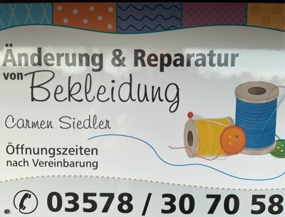 Vorschaubild Änderung & Reparatur von Bekleidung - Carmen Siedler