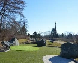 Spielgolf auf der Erlebnisinsel