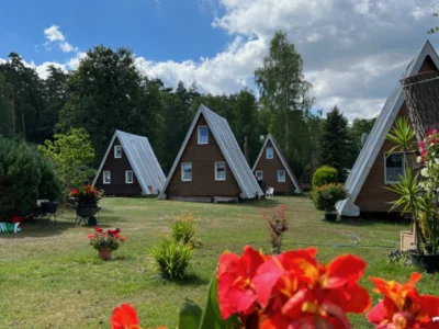 Bild von Finnhütten am großen Warthesee - Familienurlaub bei Margitta "Gitti" Ottke