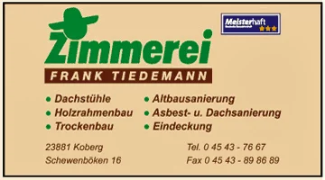 Bild von Zimmerei