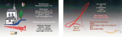 Bild von Nierekumer Heckeschlupper TV