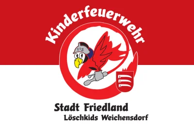 Vorschaubild Kinderfeuerwehr der Stadt Friedland - L&ouml;schkids Weichensdorf