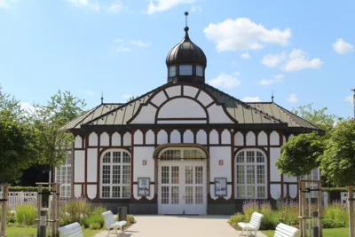 Trinkhalle im Gradiergarten