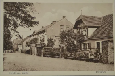 Postkarte - Gru&szlig; aus Gortz