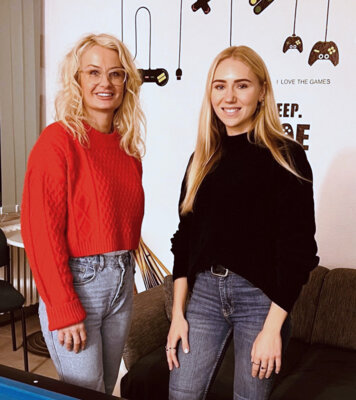Julia Kittel und Diana Kraus