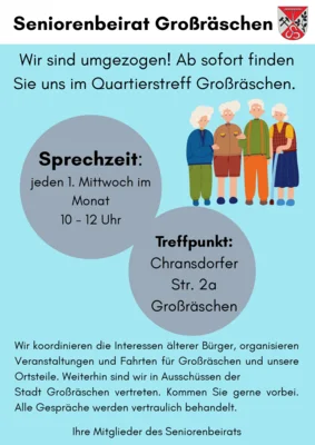 Plakat Seniorenbeirat
