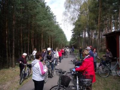 Perleberger-Radfahrer radelten am 24. April nach Kyritz