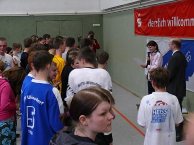 Der Sparkassen-Streetsoccer-Cup 2010 an der Freien Oberschule Baruth