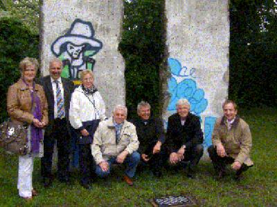 Erinnerungsort "Berliner Mauer" in Nienburg (Weser) (Bild vergr&ouml;&szlig;ern)