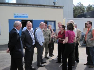 Landrat besuchte die Klein Eichholzer GmbH&amp;Co.KG