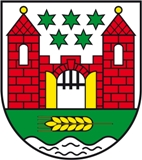 Wappen und Flagge der Verbandsgemeinde Egelner Mulde (Bild vergrößern)