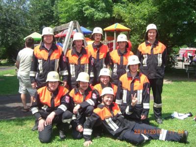 Foto zur Meldung: Feuerwehr Fuhrmannsreuth beim Internationalen Feuerwehrwettkampf in Lana/Südtirol erfolgreich