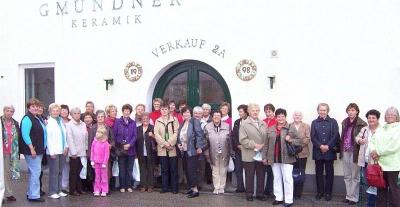 Foto zur Meldung: Der Frauenbund reiste nach Gmunden ins schöne Salzkammergut 
