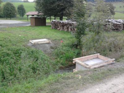 Baubeginn Brücke am Sportplatz in Nazza (Bild vergr&ouml;&szlig;ern)