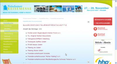 Die Region Krämer Forst - Kremmen präsentiert sich auf der Reisemesse (Bild vergr&ouml;&szlig;ern)