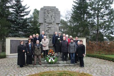 Besuch ehemaliger englischer Kriegsgefangener und Angehöriger (Bild vergr&ouml;&szlig;ern)