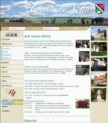 Gemeinde Völpke mit eigenem Internetauftritt! (Bild vergr&ouml;&szlig;ern)