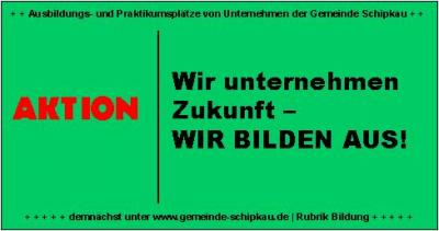 AKTION - Wir unternehmen Zukunft (Bild vergrößern)