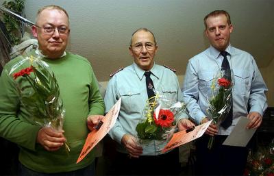 Jahreshauptversammlung der Feuerwehr Völpke / Bürgermeister Wolfgang Smolin: Starke Wehr mit hoher Einsatzbereitschaft (Bild vergr&ouml;&szlig;ern)