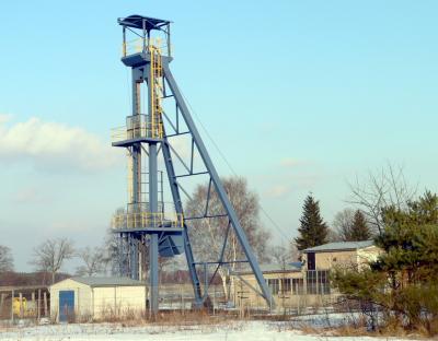 Nachbau im Schacht Klettwitz 