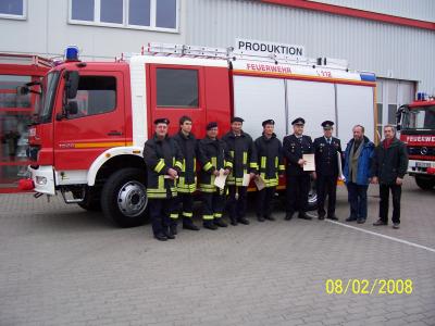 Heideblick - Neues Feuerwehrfahrzeug für Wüstermarke (Bild vergrößern)