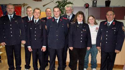 Jahreshauptversammlung der Barneberger Feuerwehr (Bild vergrößern)