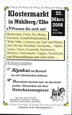 Marktsaison in Mühlberg eröffnet (Bild vergr&ouml;&szlig;ern)
