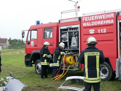 Feuerwehr mehrfach im  Einsatz (Bild vergrößern)