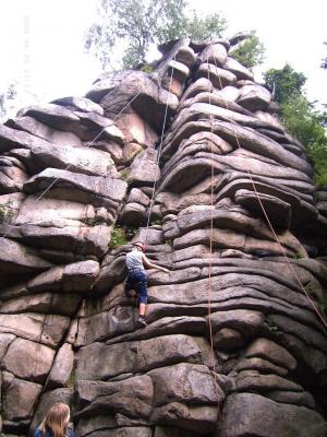 Klettererlebnis im Harz (Bild vergrößern)