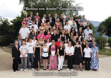 „Bettina von Arnim“ Gesamtschule Lehnin - Zeugnisvergabe der 10. Klassen (Bild vergrößern)