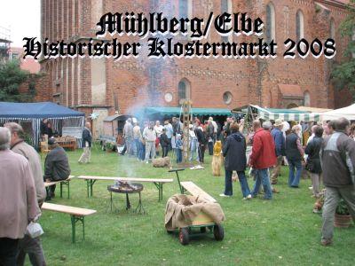 Historischer Klostermarkt in Mühlberg (Bild vergr&ouml;&szlig;ern)
