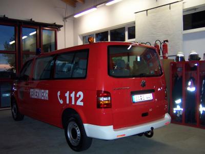 VW-Transporter für die Feuerwehren (Bild vergrößern)