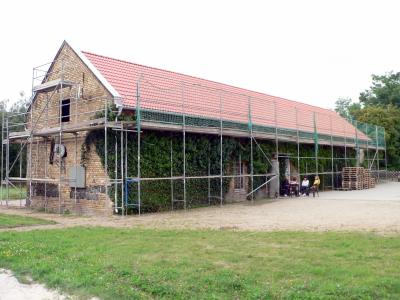 Neues Dach für den Jugendclub Schipkau