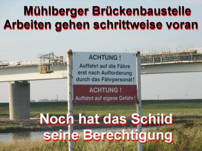 Brückenbau schreitet voran (Bild vergr&ouml;&szlig;ern)