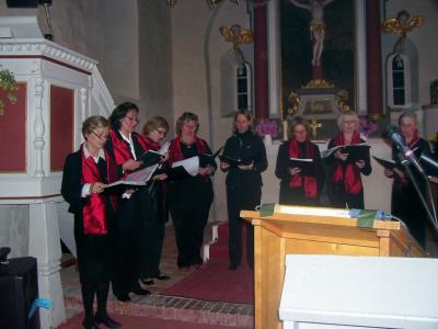 Foto zur Meldung: Choeur Diplomatique in Borgisdorf (Chor des Auswärtigen Amtes) sang am. 11. Oktober