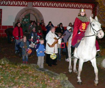 Premiere: Martinsumzug in Klettwitz