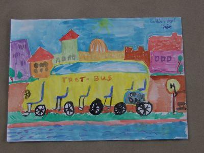 Foto zur Meldung: Potsdamer Kinder malten zum Thema „Mehr Service für Potsdam - sauber, sicher, lebenswert."